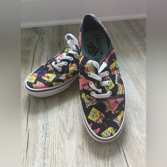 Vans Other - Vans SpongeBob Aloha Bob Comfy
Cush Authentic Mens Size 5 Women’s Size 6.5